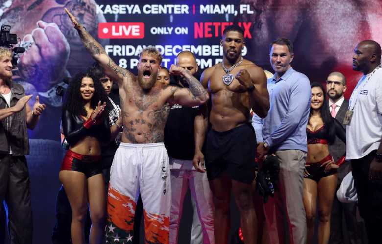 Джейк Пол - Энтони Джошуа