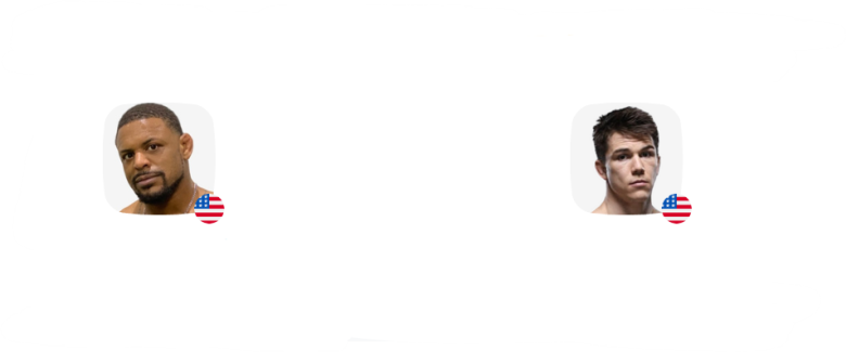 Прогноз UFC 324: Майкл Джонсон и Александр Эрнандес в стойке на арене